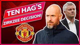  TEN HAG'S SHOCK ZIRKZEE DECISION!! as ole want stunning RETURN to united!!