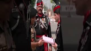 Punjab: Pakistan Rangers, BSF exchange sweets at Attari-Wagah border | India-Pakistan News