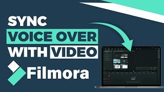 How To Sync Your Voice Over With Video In Filmora (2024)