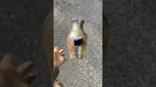 Breaking Raku Pottery ASMR #asmr #satisfying #pottery #ceramic #clay #breaking #artist
