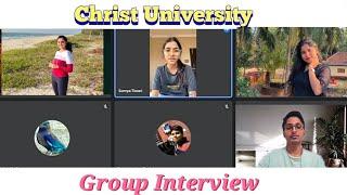 Christ University Group Interview||Interview & Micro presentation|| Vaibhaw Siddharth