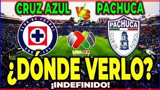 CRUZ AZUL VS PACHUCA EN VIVO | 10ª jornada Torneo Apertura 2024 | ¿DÓNDE VERLO? 'INDEFINIDO'