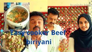 Easy cooker beef biriyani recipe/.Beef biriyani recipe .