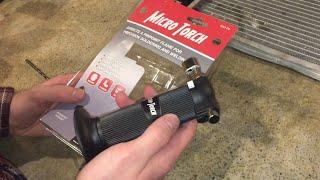 “review” butane MICRO TORCH (harbor freight)