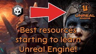 These are the best resources when starting to learn Unreal Engine