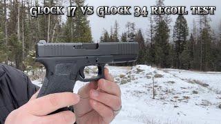 Glock 17 vs Glock 34 Recoil Comparison