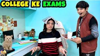 COLLEGE KE EXAMS | Aayu and Pihu Show