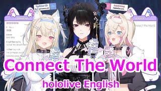 【lyrics】Connect The World・hololive English【FUWAMOCO/NERISSA/stream（2024/3/16）】