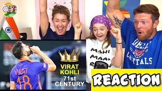 VIRAT KOHLI 71st CENTURY REACTION | THE KING IS BACK!!! | #BigAReact