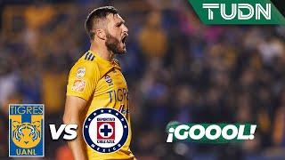 ¡Majestuoso gol de Gignac! | Tigres 1 - 1 Cruz Azul | Liga Mx - AP 19 - J 15 | TUDN