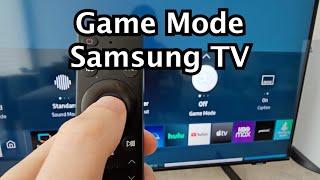 How to Turn On Game Mode on Samsung Smart TV!