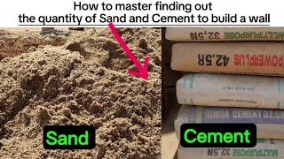 How to calculate Bricks Cement Sand and Water required to build a wall|old brick wallGrey brick wall