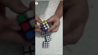 @Technicalcubertarun playing with small cubes ️ #childartist #rubikscube #juniorcuber