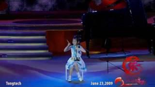 Erhu Solo Horse Racing by 8 years old young lady