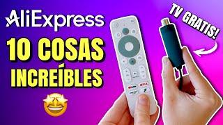 10 COSAS INCREIBLES que puedes COMPRAR en ALIEXPRESS 11.11 