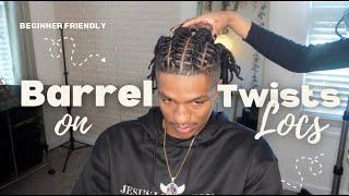 how to: Barrel Twists on Locs | Nylajai'ne