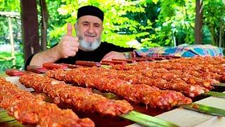 Adana Kebab Real Authentic Recipe ️ Extremely delicious  ASMR Relaxing Cooking