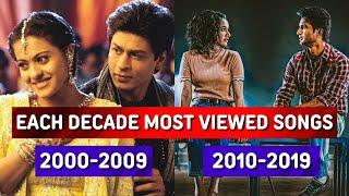 Most Viewed Hindi Songs Of 20s Era - Most Popular Songs Each Decade (2000-2019)