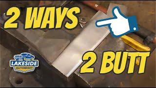 How to Butt Weld Sheet Metal for Rust Repair