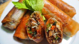 HOW TO MAKE THIS DELICIOUS LUMPIANG TOGUE RECIPE | VEGETABLE SPRING ROLL | FOODNATICS