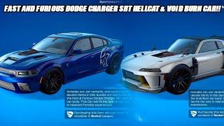 *NEW* Fast & Furious Dodge Charger SRT Hellcat & Void Burn Car In The Rocket Racing Item Shop!!