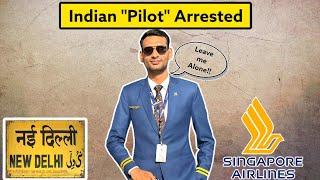 Indian Pilot Arrested at Airport 2024 |True Crime | Shocking Details #india #crime #viralvideo