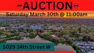 AUCTION - 5029 34th St W, Bradenton, FL 34210 - AUCTION