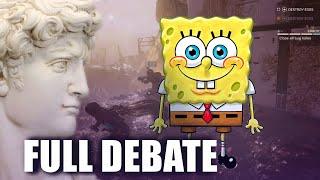 What If Spongebob was people? (FULL DEBATE ft. GroovyGray)