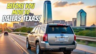 What YOU SHOULD KNOW Before Relocating to Dallas Texas!  MOVING TO Dallas Texas Explained