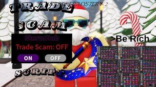 [WINTER UPDATE ️] MURDERER MYSTERY 2  NEW TRADE SCAM SCRIPT • PASTEBIN 2025