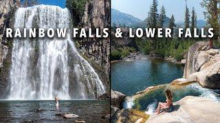 Visiting Rainbow Falls in Mammoth Lakes, California