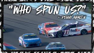 'Who spun us?' - Denny Hamlin | NASCAR's RADIOACTIVE from Watkins Glen