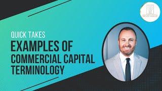 Examples Of Commercial Capital Terminology