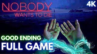 Nobody Wants to Die | Full Game Walkthrough w/ Good Ending (PC 4K 60FPS)