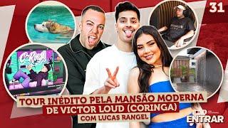 POD ENTRAR - Tour inédito pela mansão moderna de Victor Loud (Coringa) com Lucas Rangel