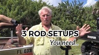 Three Rods for all your Tackle