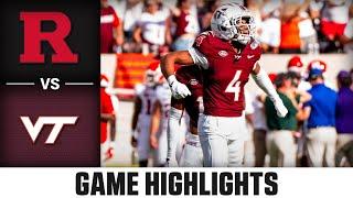 Rutgers vs. Virginia Tech Game Highlights | 2024 ACC Football