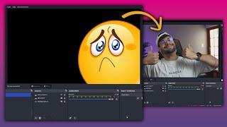 How To FIX OBS Black Screen [SOLVED 2024] Windows 10/11
