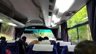 STORY PERJALANAN BUS / BIS PEMANDANGAN | FOOTAGE PERJALANAN | VIDEO BACKGROUND | CINEMATIC