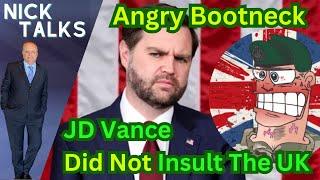 Media Lies - JD Vance Did Not Insult The UK