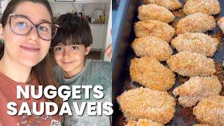 RECEITA DE NUGGETS CASEIRO SAUDÁVEL