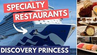 Which specialty dining restaurant should you choose on Discovery Princess? Dining Review.