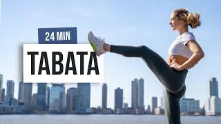 24 MIN TABATA to feel unstoppable, No Equipment, Home HIIT Workout With Tabata Songs