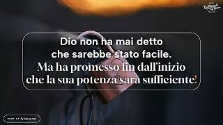 Dio ha promesso che la sua potenza sarà sufficiente!| Un miracolo ogni giorno.