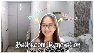 Bathroom Renovation on a BUDGET