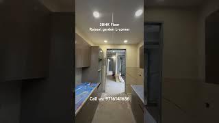 3 BHK L Corner Flat | 3 BHK in Rajouri Garden | Builder Floor in Delhi | Jagdamba Property