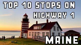 Must see stops along Highway 1 in Maine!!