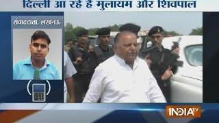 Samajwadi Party Family Feud: Mulayam, Shivpal Yadav Leave for Delhi