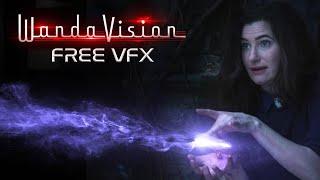 WandaVision - Witch Purple Magic Attack - FREE effect [The VFX Wizard] Side Angle Magic Particles