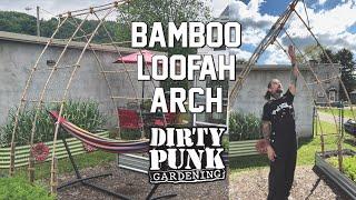 How to make a bamboo garden arch